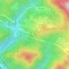 Topografische Karte Вид потрясающий, Höhe, Relief