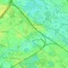 Topografische Karte Venne, Höhe, Relief