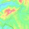 Topografische Karte Cagay, Höhe, Relief