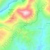 Topografische Karte Χλομός, Höhe, Relief