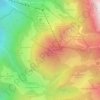 Topografische Karte Jenner, Höhe, Relief