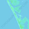 Topografische Karte Bonita Beach, Höhe, Relief