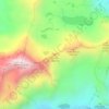 Topografische Karte Quota, Höhe, Relief