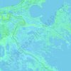 Topografische Karte Delacroix Island, Höhe, Relief