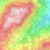 Topografische Karte Cà Tadè, Höhe, Relief