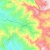 Topografische Karte Ar Rayth, Höhe, Relief