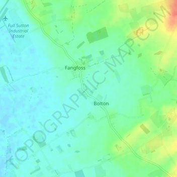 Topografische Karte Spittal, Höhe, Relief
