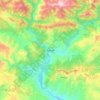 Topografische Karte Tunceli, Höhe, Relief