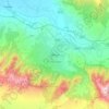 Topografische Karte Denizli, Höhe, Relief