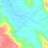 Topografische Karte GiGi ....Gallunggung, Höhe, Relief
