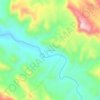 Topografische Karte Cheshmeh Meru, Höhe, Relief