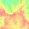 Topografische Karte Gulu, Höhe, Relief