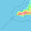 Topografische Karte Point Reyes, Höhe, Relief