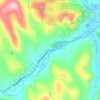 Topografische Karte West Woodstock, Höhe, Relief