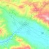 Topografische Karte Erzincan, Höhe, Relief