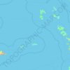 Topografische Karte Δήμος Λέρου, Höhe, Relief