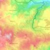 Topografische Karte Vilar de Perdizes e Meixide, Höhe, Relief