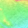 Topografische Karte Shahriar County, Höhe, Relief