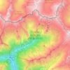 Topografische Karte Val di Mello, Höhe, Relief