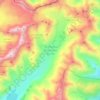 Topografische Karte Te Hīwai / Murchison Glacier, Höhe, Relief