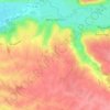 Topografische Karte Marly-Gomont, Höhe, Relief