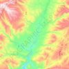 Topografische Karte M'Semrir, Höhe, Relief