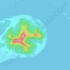 Topografische Karte Taahuaia, Höhe, Relief