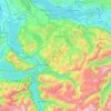 Topografische Karte Svitto, Höhe, Relief