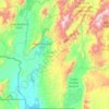 Topografische Karte South Omo, Höhe, Relief