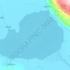 Topografische Karte Işıklı Gölü, Höhe, Relief