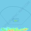 Topografische Karte Buck Island Reef National Monument, Höhe, Relief