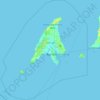 Topografische Karte Labuan, Höhe, Relief
