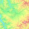 Topografische Karte Ocongate, Höhe, Relief