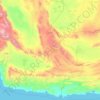 Topografische Karte Sistan und Belutschistan, Höhe, Relief
