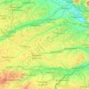 Topografische Karte Vils, Höhe, Relief
