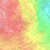 Topografische Karte Dobeles novads, Höhe, Relief