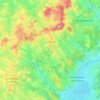 Topografische Karte Uxeau, Höhe, Relief