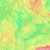 Topografische Karte Valmieras novads, Höhe, Relief