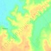 Topografische Karte Grawin Opal Fields, Höhe, Relief