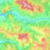 Topografische Karte Ilva Mare, Höhe, Relief