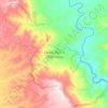Topografische Karte Cedar Bench Wilderness, Höhe, Relief