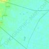 Topografische Karte Little Hale, Höhe, Relief