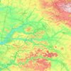 Topografische Karte Aisne, Höhe, Relief