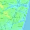 Topografische Karte Asbury Park, Höhe, Relief