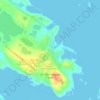 Topografische Karte ᑲᖏᕿᓂᖅ Rankin Inlet, Höhe, Relief