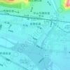 Topografische Karte 金陵街道, Höhe, Relief