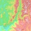 Topografische Karte ချီဖွေ, Höhe, Relief