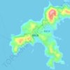 Topografische Karte 枸杞岛, Höhe, Relief