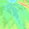 Topografische Karte Alange, Höhe, Relief