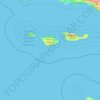 Topografische Karte Channel Islands National Park, Höhe, Relief